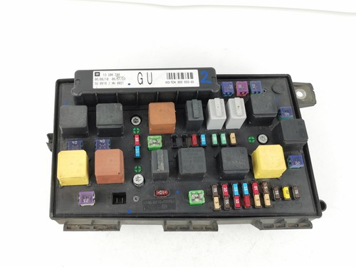 Fuse box zafira 13206748 - fuse, b